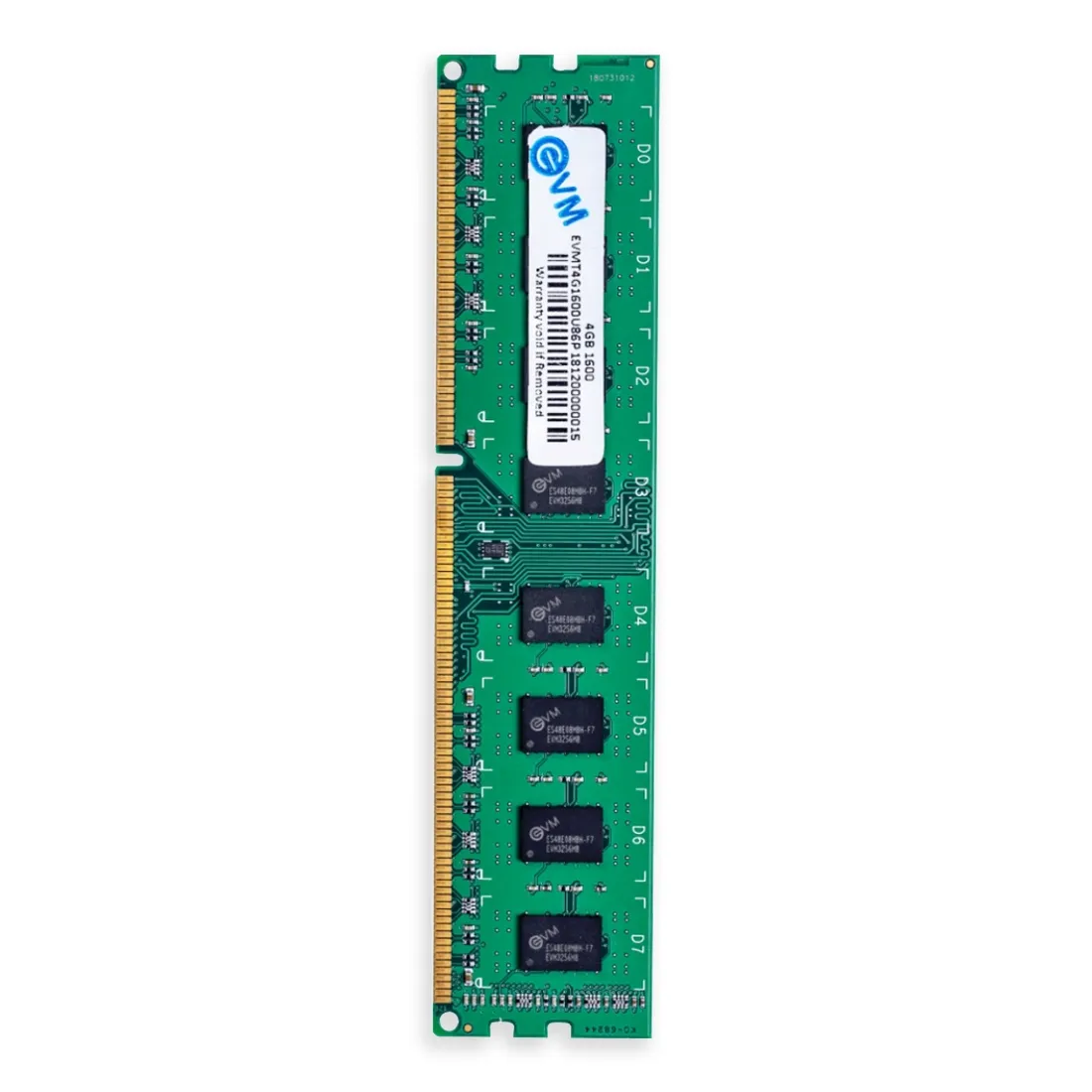 EVM Desktop Ram 4GB DDR3 1600Mhz view 2